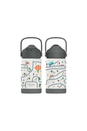 Sipnjoy Flipsip Çocuk Su Termosu Harita - Thumbnail