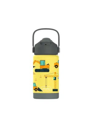 Skip Hop - Sipnjoy Flipsip Çocuk Su Termosu İş Makinası