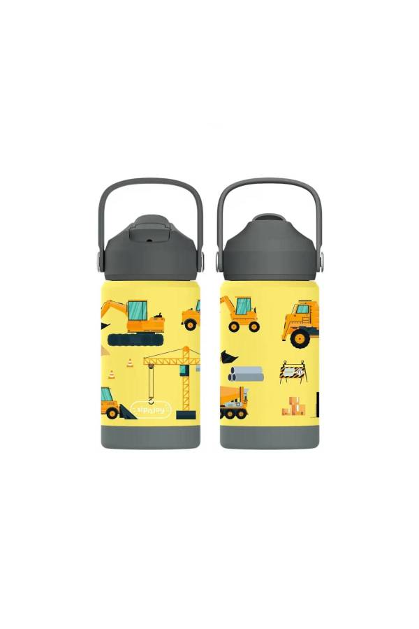 Sipnjoy Flipsip Çocuk Su Termosu İş Makinası