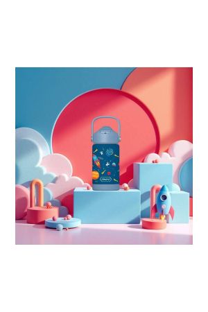 Sipnjoy Flipsip Çocuk Su Termosu Roket - Thumbnail