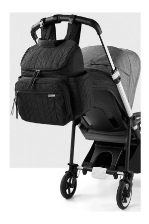 Skıp Hop Anne Bebek Bakım Çantası Siyah - Thumbnail