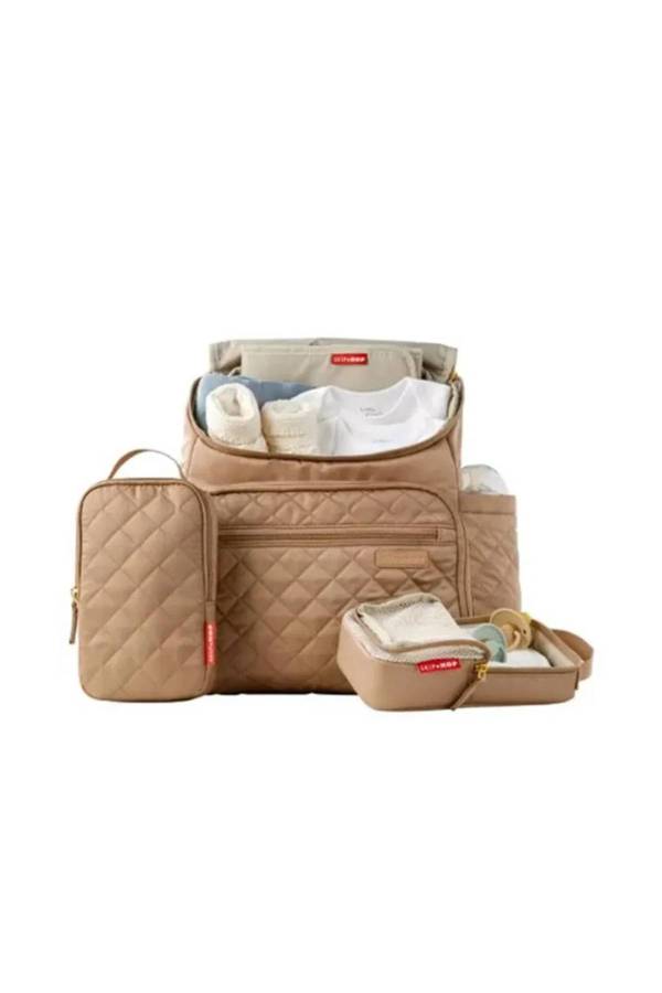 Skıp Hop Forma Anne Bebek Bakım Çantası Krem