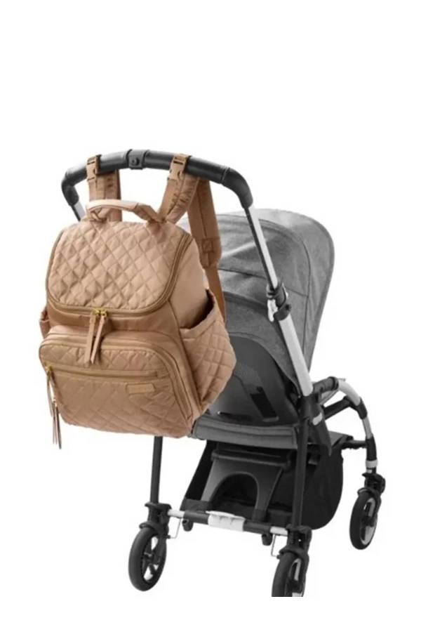 Skıp Hop Forma Anne Bebek Bakım Çantası Krem