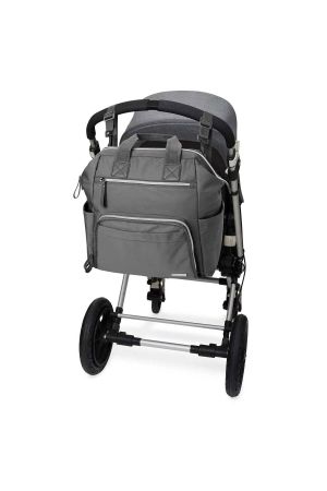 Skıp Hop Frame Anne Bebek Bakım Çantası Gri - Thumbnail