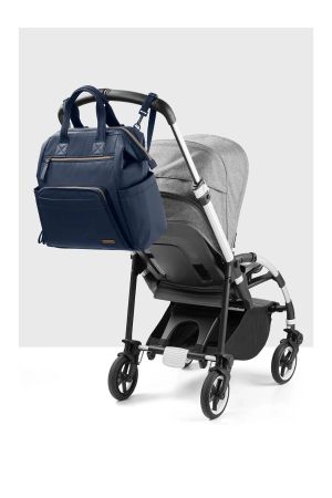 Skıp Hop Frame Anne Bebek Bakım Çantası Lacivert - Thumbnail