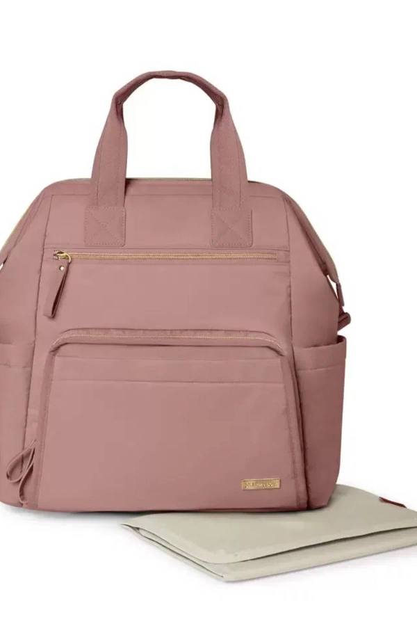 Skıp Hop Frame Anne Bebek Bakım Çantası Pembe