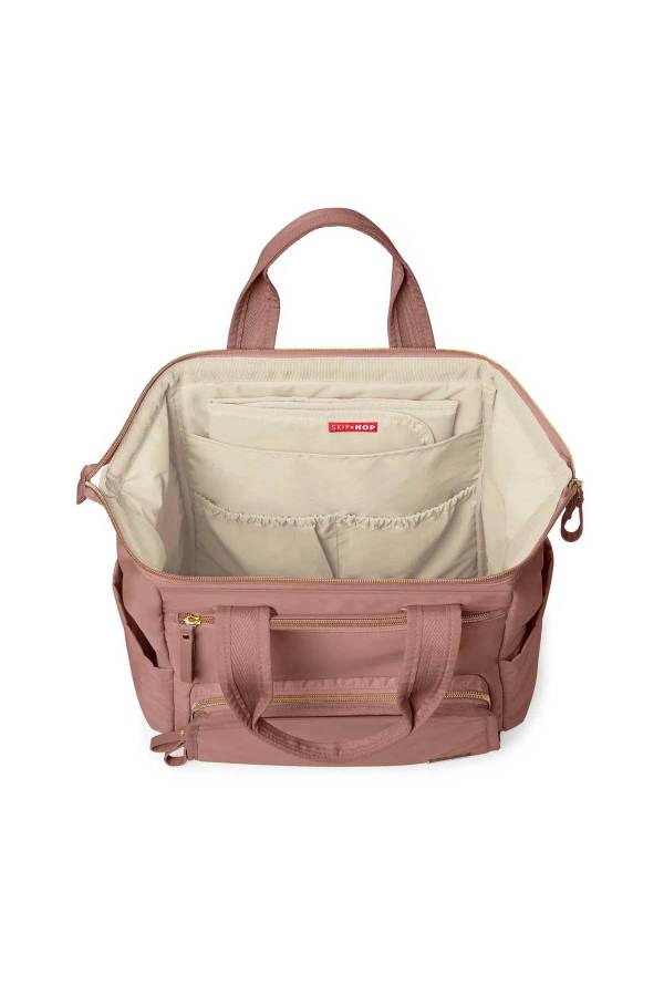 Skıp Hop Frame Anne Bebek Bakım Çantası Pembe