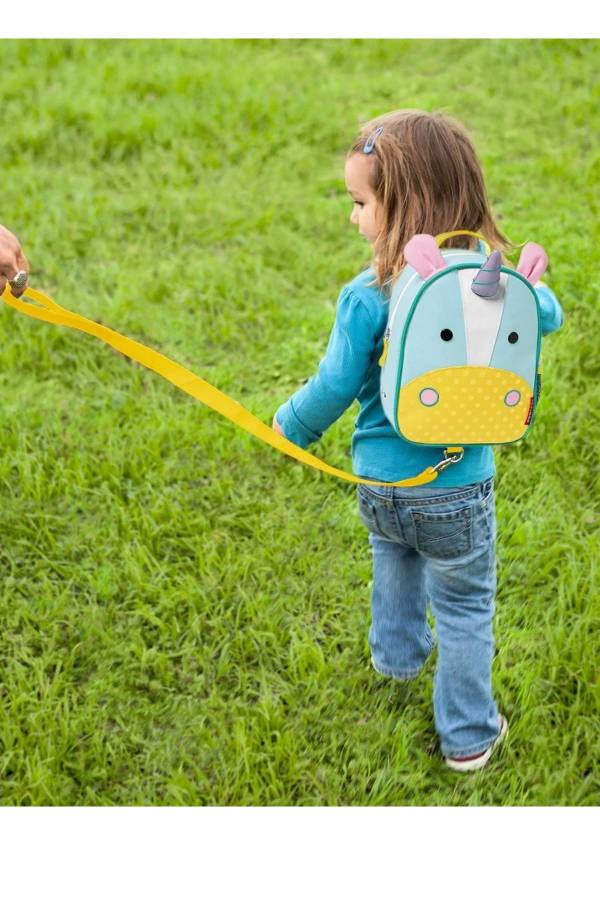 Skip Hop Zoo Emniyet Kemerli Sırt Çantası Unicorn Turkuaz