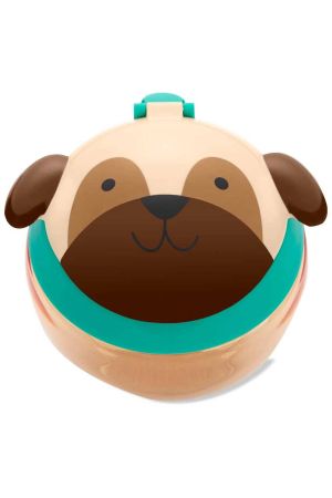 Skıp Hop Zoo Kapaklı Çerez Taşıma Kabı Pug - Thumbnail