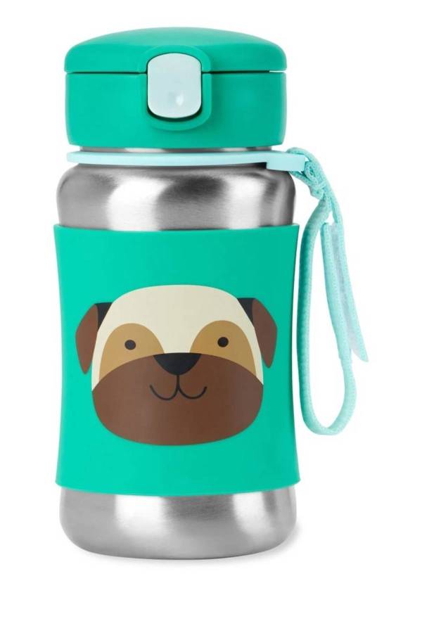 Skip Hop Zoo Paslanmaz Çelik Suluk PUG