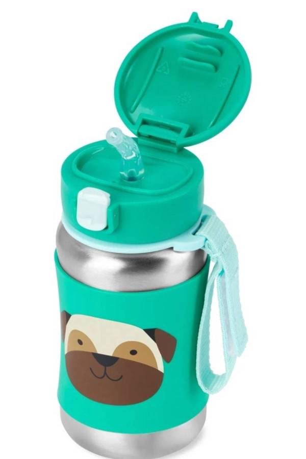 Skip Hop Zoo Paslanmaz Çelik Suluk PUG