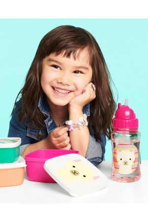 Skip Hop Zoo Pipetli Bardak 390 ml Llama Orjinal - Thumbnail