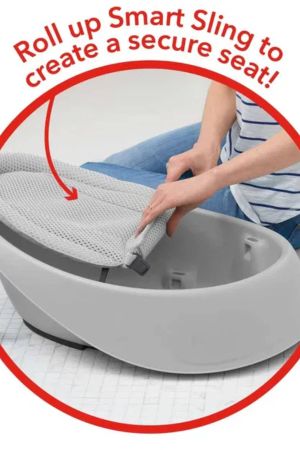 Skiphop 3'ü Bir Arada Akıllı Bebek Küveti Antrasit - Thumbnail