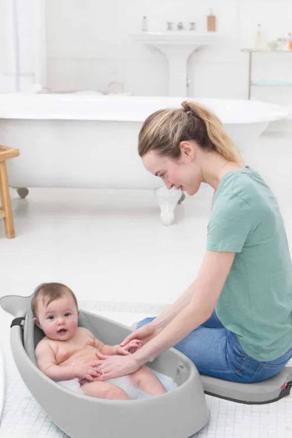 Skiphop 3'ü Bir Arada Akıllı Bebek Küveti Antrasit