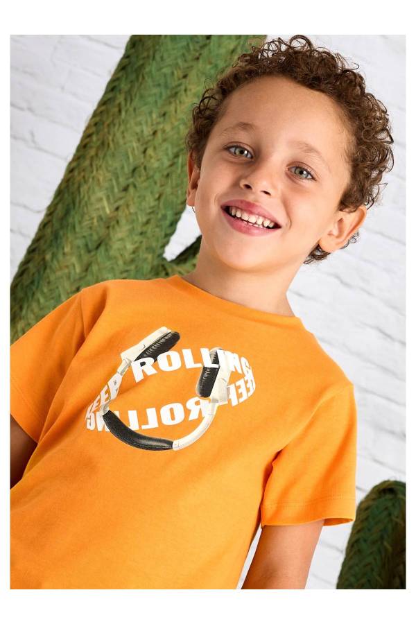 Yazlı İkili Set T-shrit