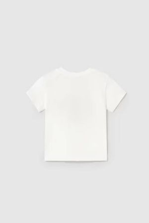 Yazlık Erkek Bebek Kaplan Baskılı T-shirt - Thumbnail