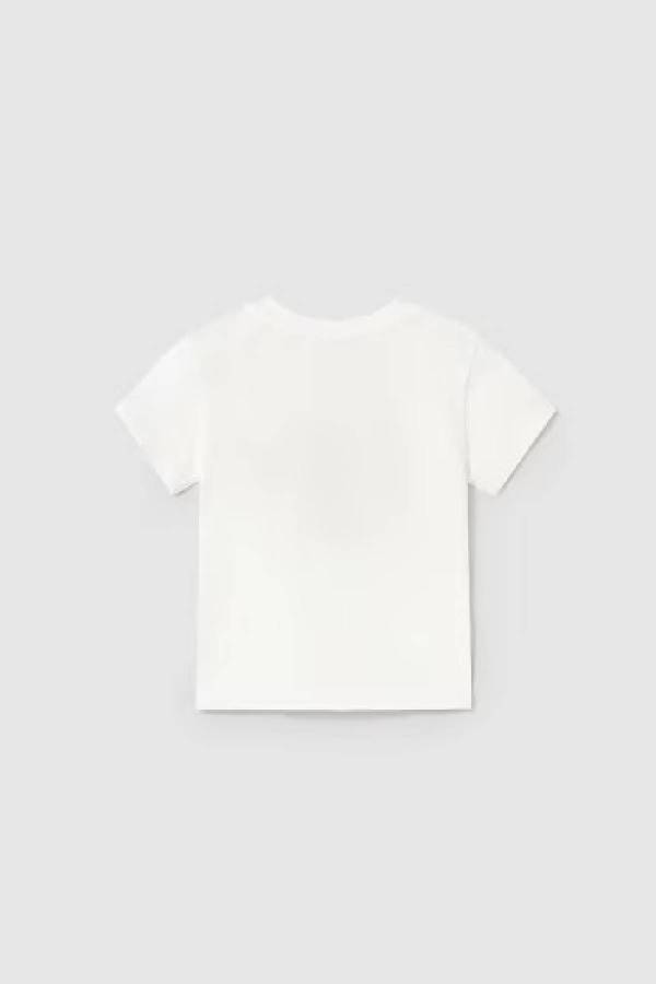 Yazlık Erkek Bebek Kaplan Baskılı T-shirt