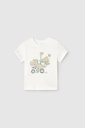 Yazlık Erkek Bebek Kısa Kol T-shirt - Thumbnail