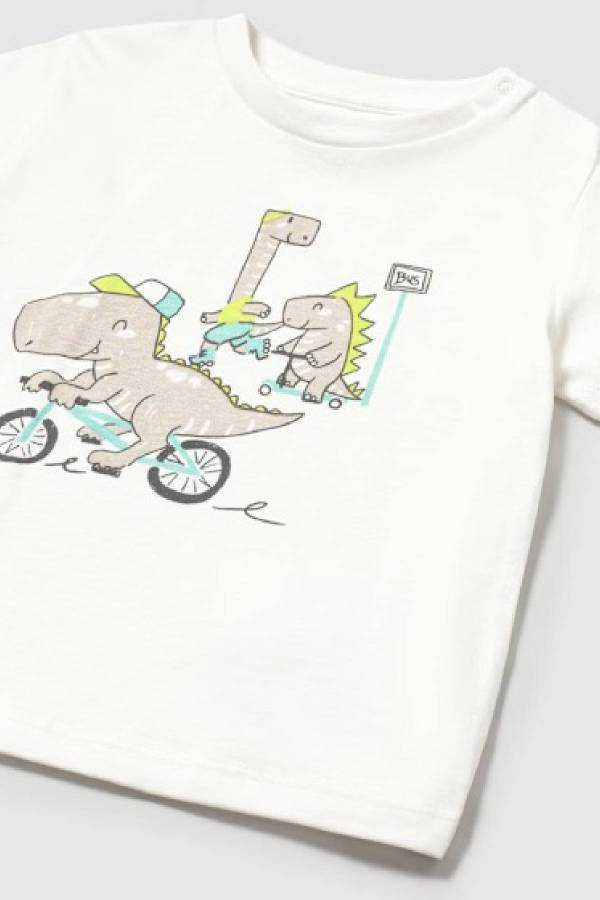Yazlık Erkek Bebek Kısa Kol T-shirt