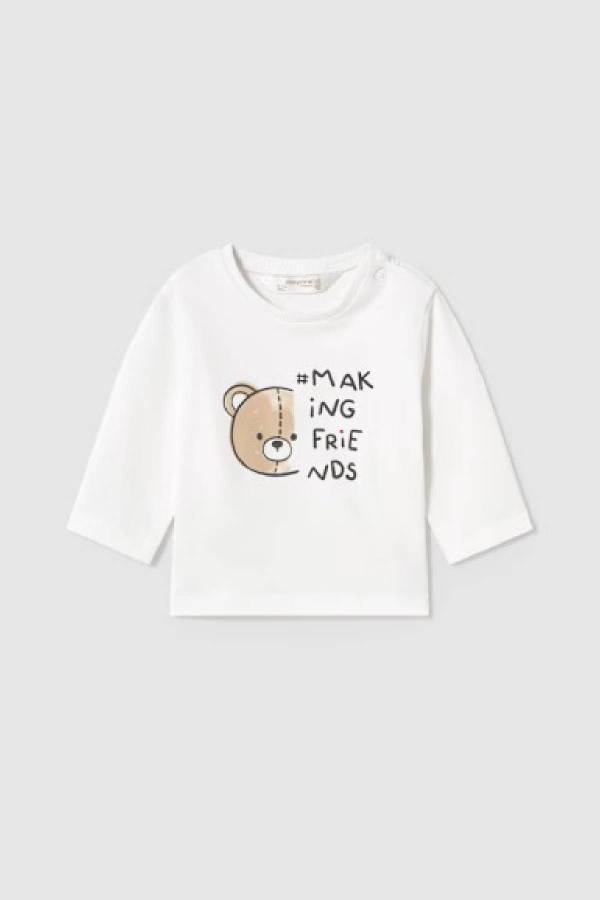 Yazlık Erkek Bebek Uzun Kol T-shirt