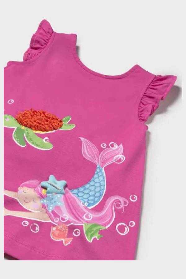 Yazlık Kız Bebek Elbise Pembe