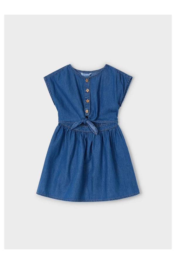 Yazlık Kız Denim Elbise