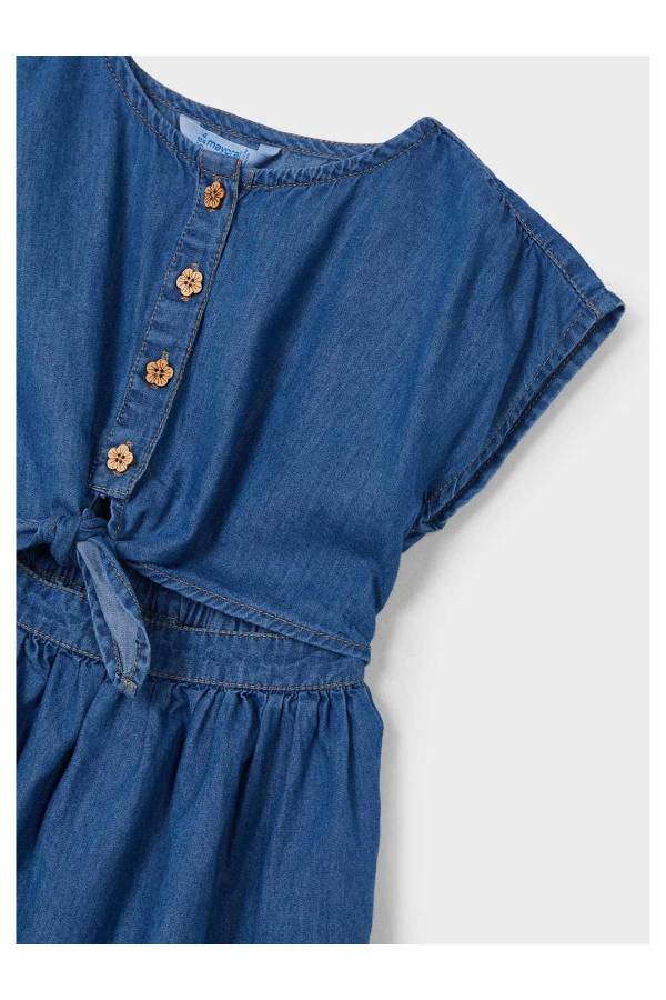 Yazlık Kız Denim Elbise