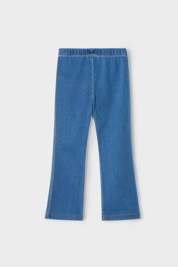 Yazlık Kız Denim Tayt