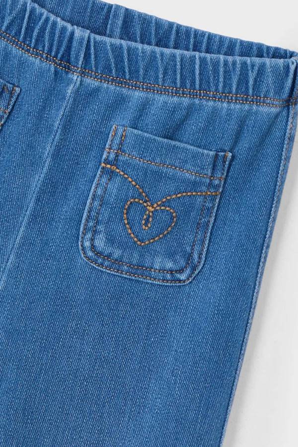 Yazlık Kız Denim Tayt